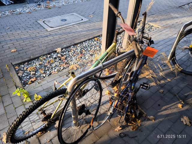Wezwanie do odebrania rowerów z parkingów wielopoziomowych
